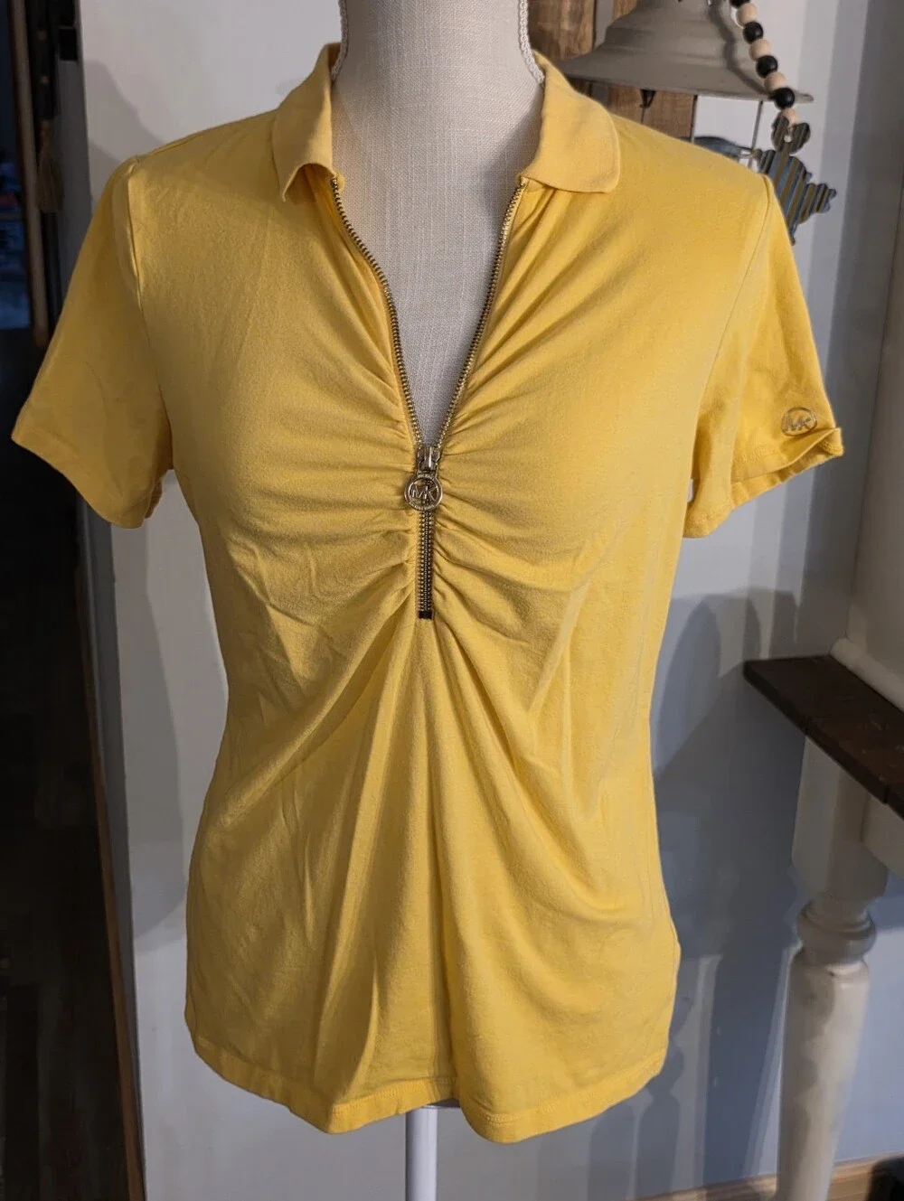 Yellow Michael Kors Top